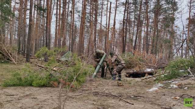 «Сожгли БМП, а до этого блиндаж»: как миномётчики ВС РФ уничтожают позиции ВСУ под Кременной