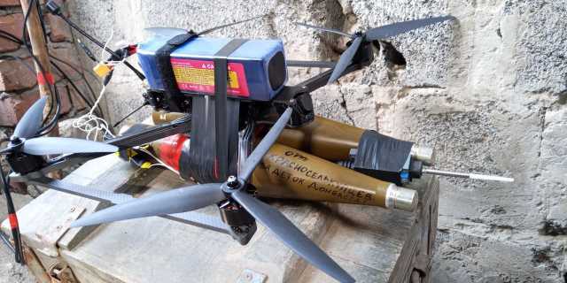 «В этом году настал черёд Abrams»: разработчик — о боевых возможностях FPV-дрона «Пиранья»